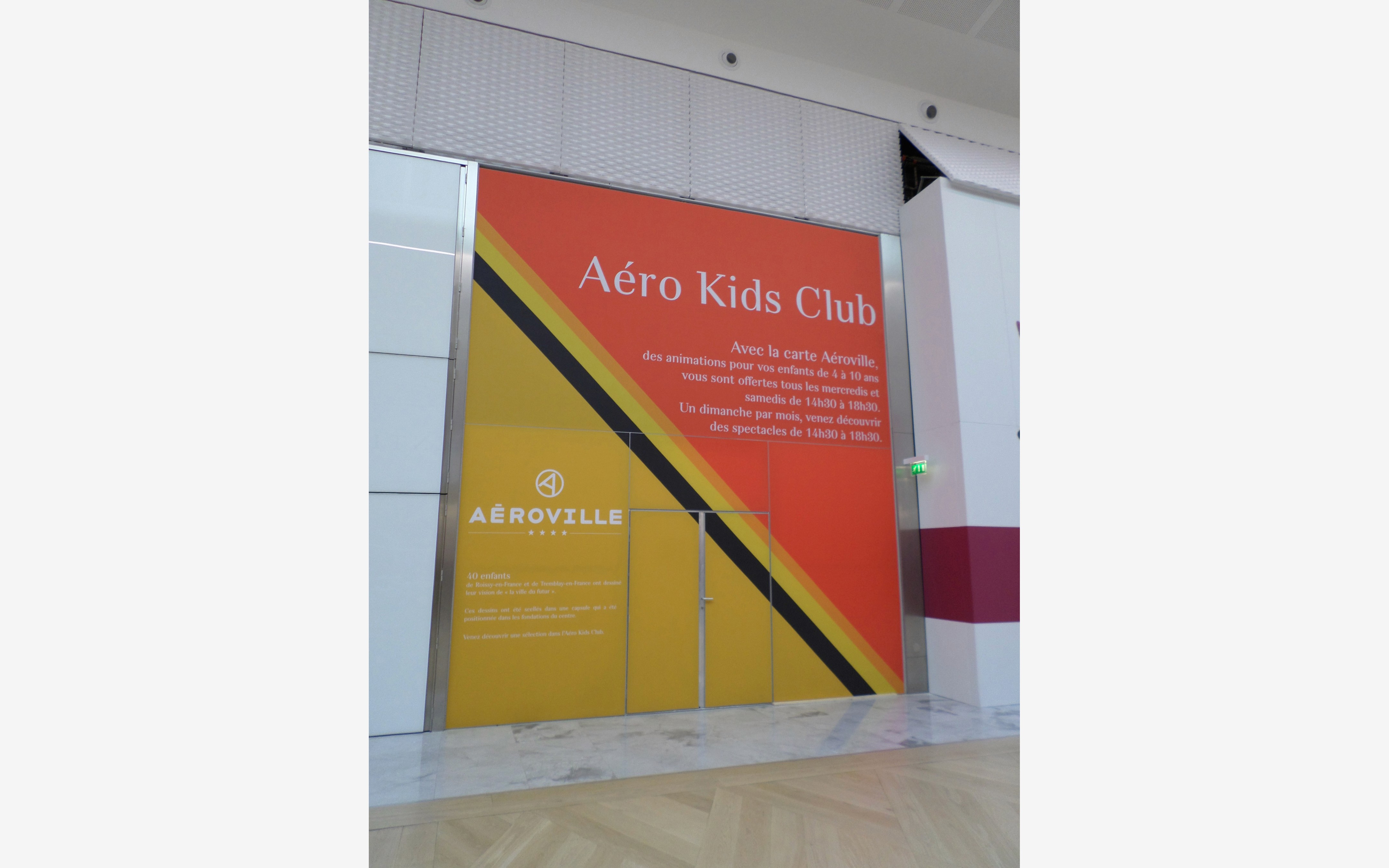 Pose de sticker de palissade