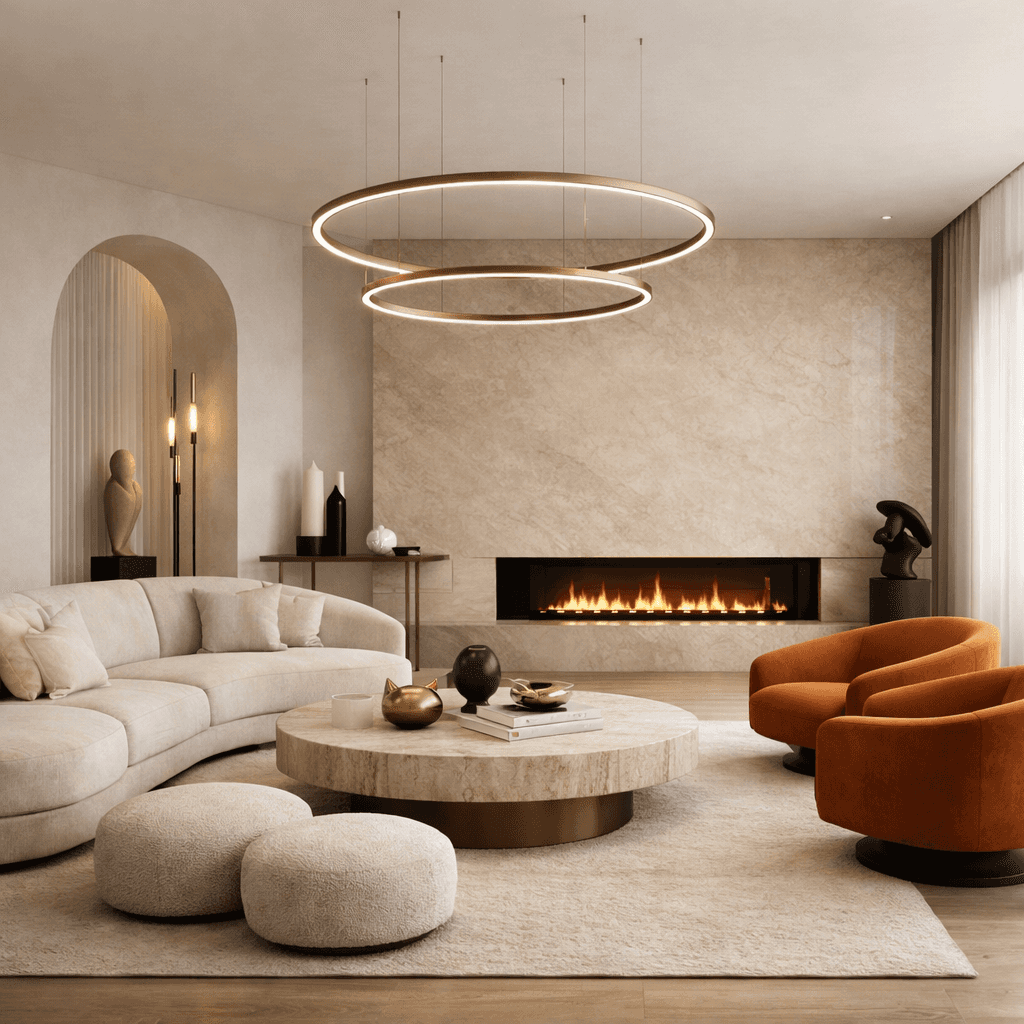 Architectural blueprint and premium design elements symbolizing trusted construction quality in New Chandigarh