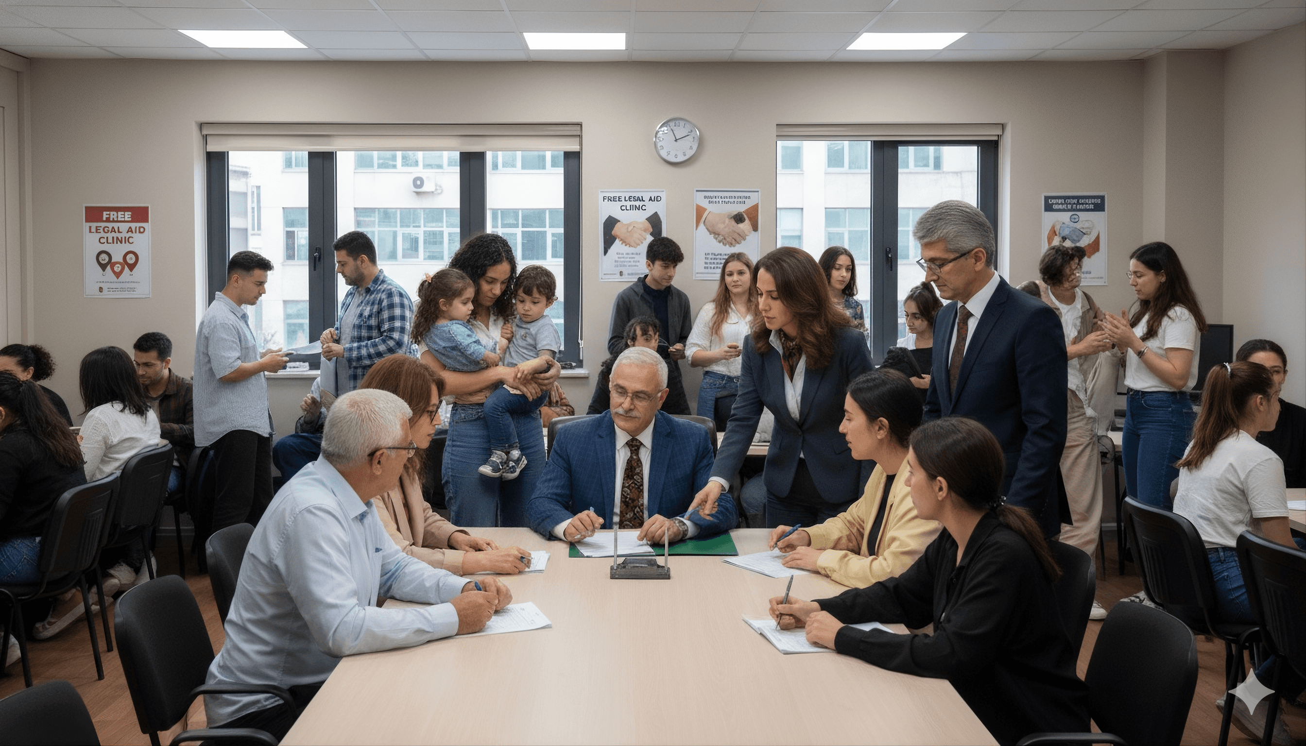 A company group photo