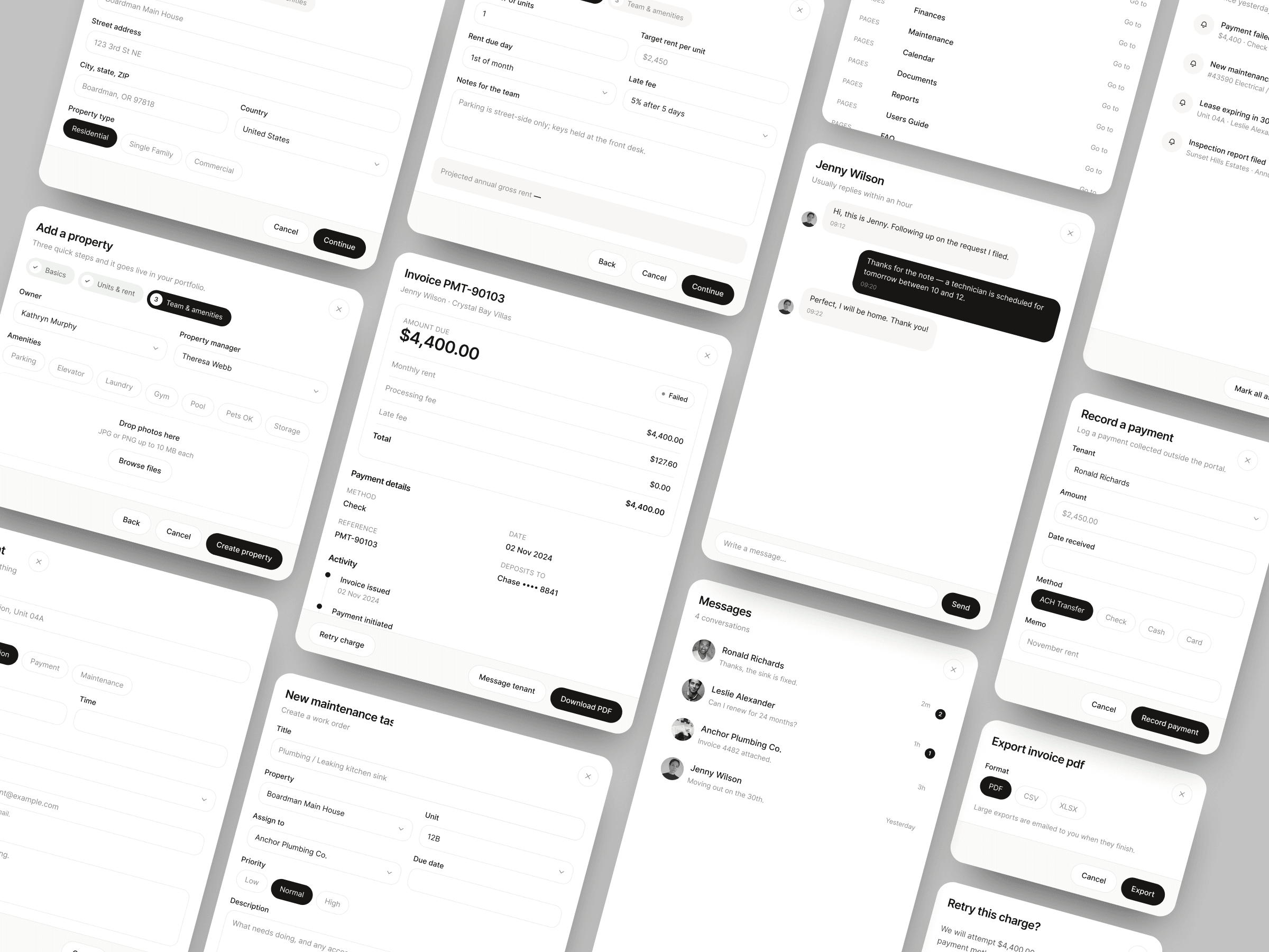 PrimeStay modals and flows