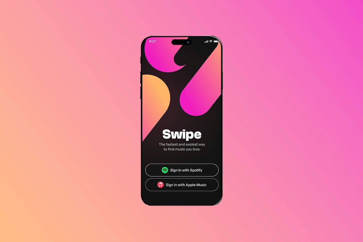 Swipe Login Screen