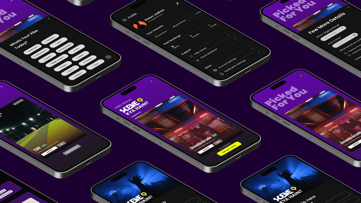A mockup of screenshot for an app