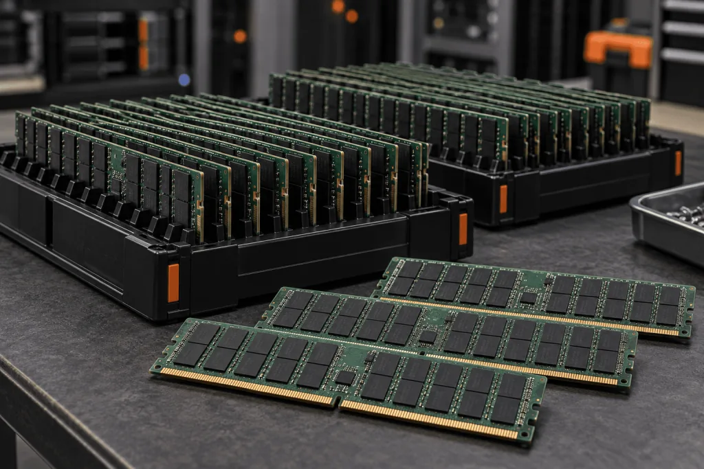 Enterprise memory RAM — representative unbranded server DIMMs