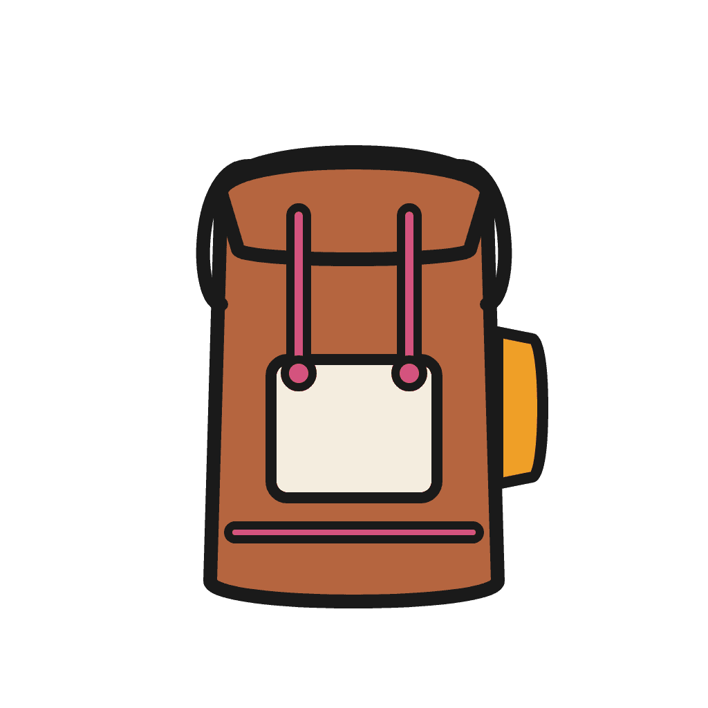 Backpack illustration