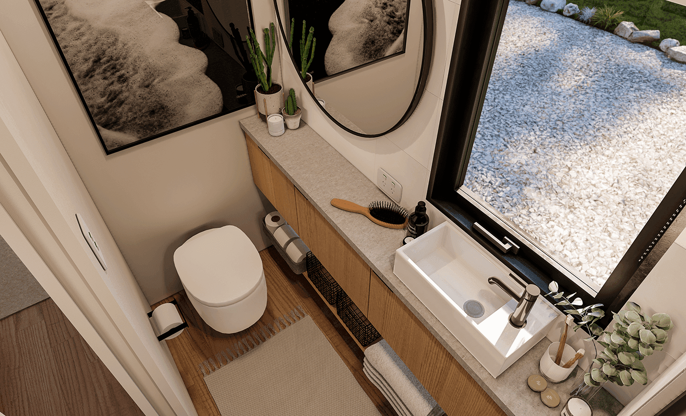 Tiny Home Bathroom - Tiny Haus