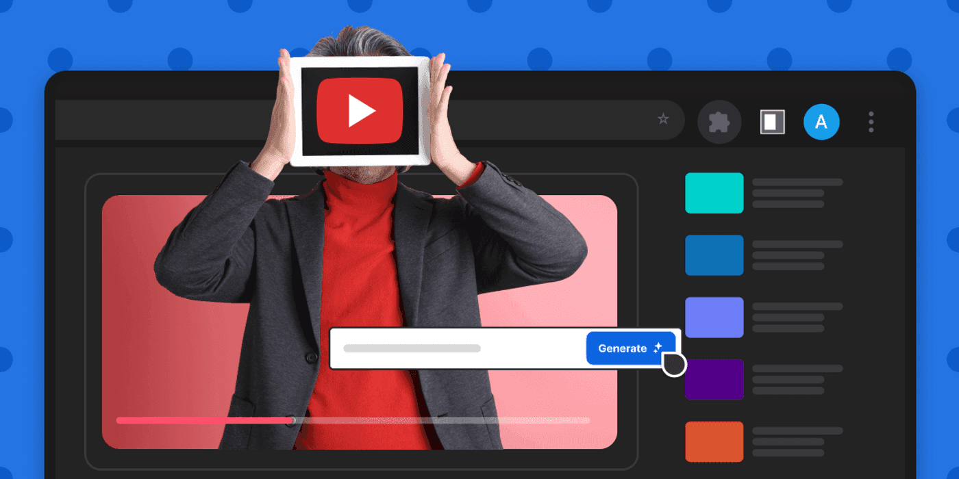 Image shows AI YouTube generation - How to Create a Faceless YouTube Channel