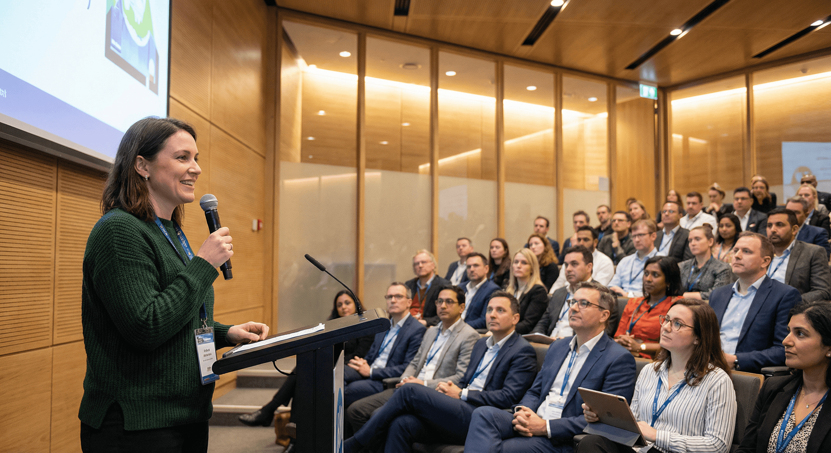  Speaker at conference