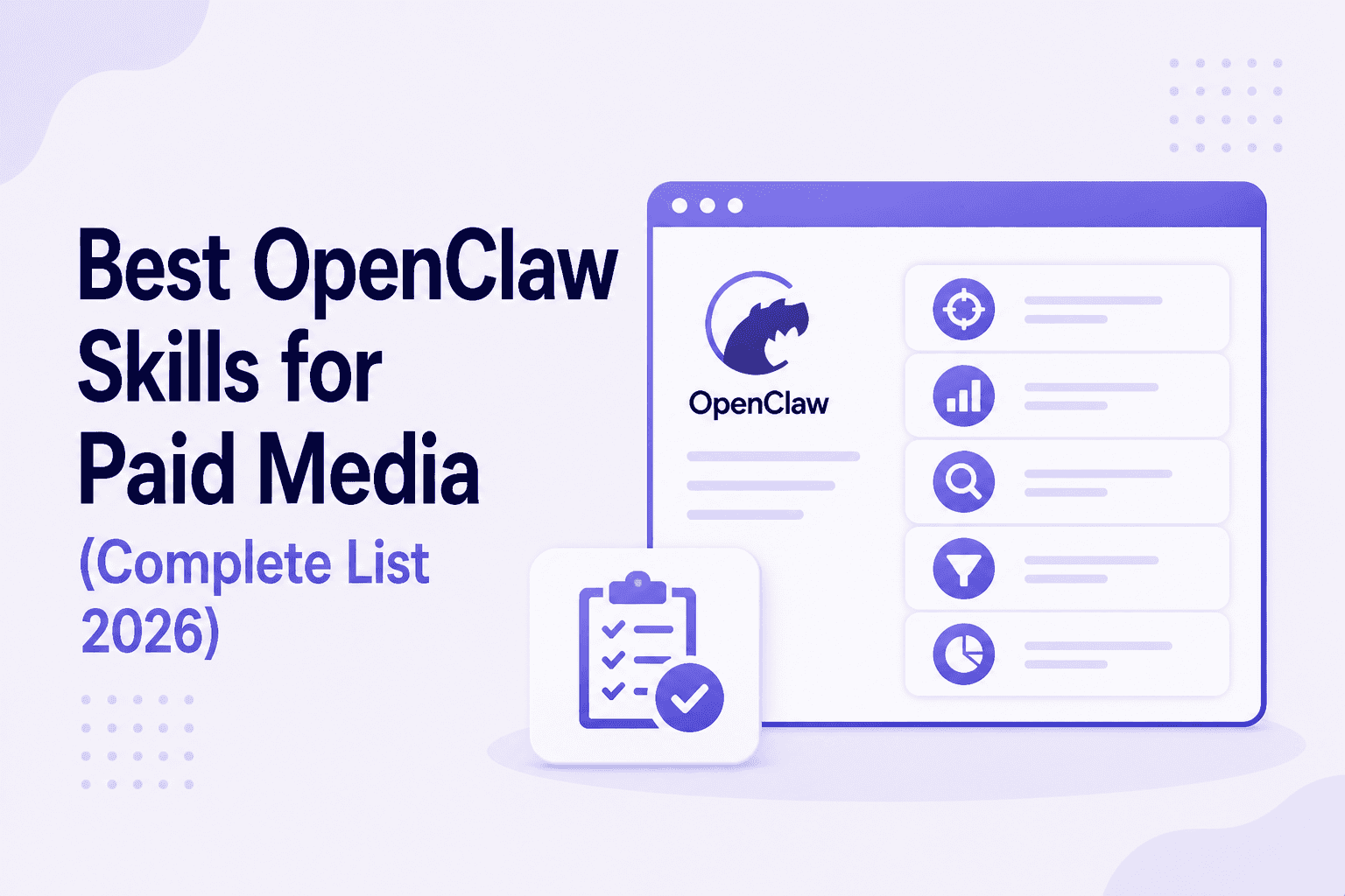 openclaw skill paid media