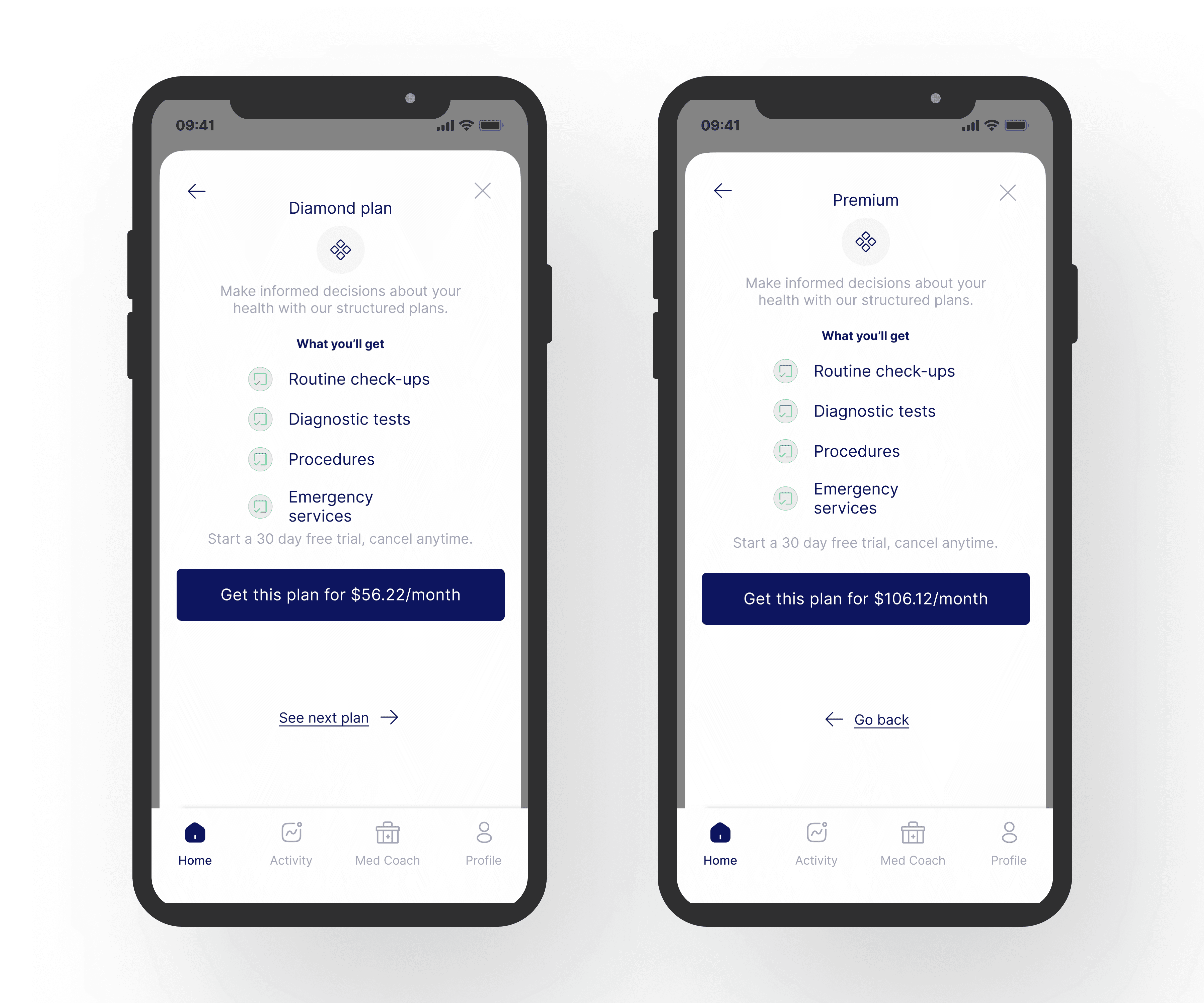 In-App functions/ MVP