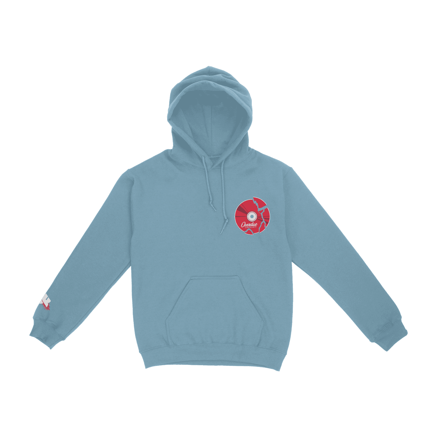 Blue Josh Killacky hoodie - front
