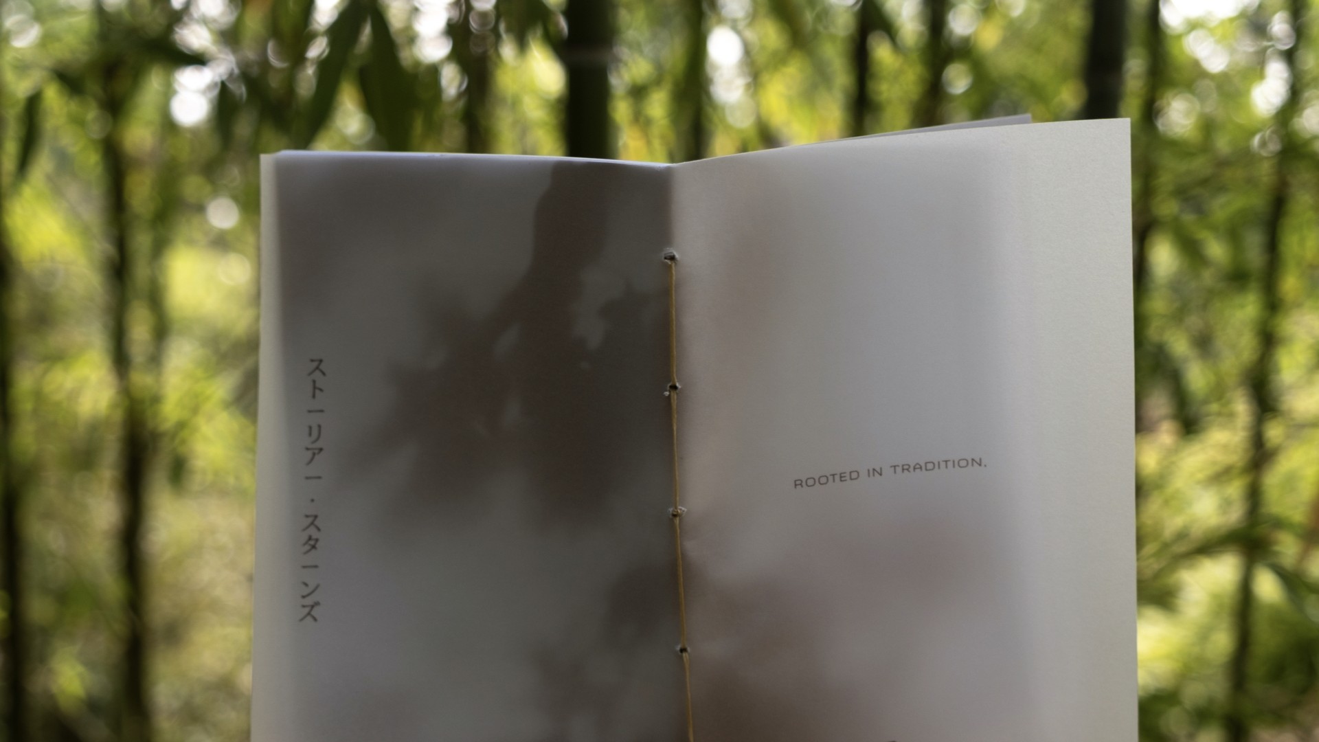 The logo for the rebrand is build by a custom typeface. Influenced by the Japanese letterforms and integrating it into the alphabet.