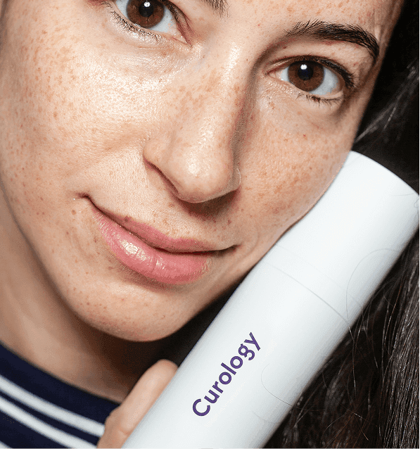 Screenshot of Bustem’s brand protection dashboard showing an Amazon listing flagged for unauthorized seller, massive sale, and 97% similarity match to original Curology product.