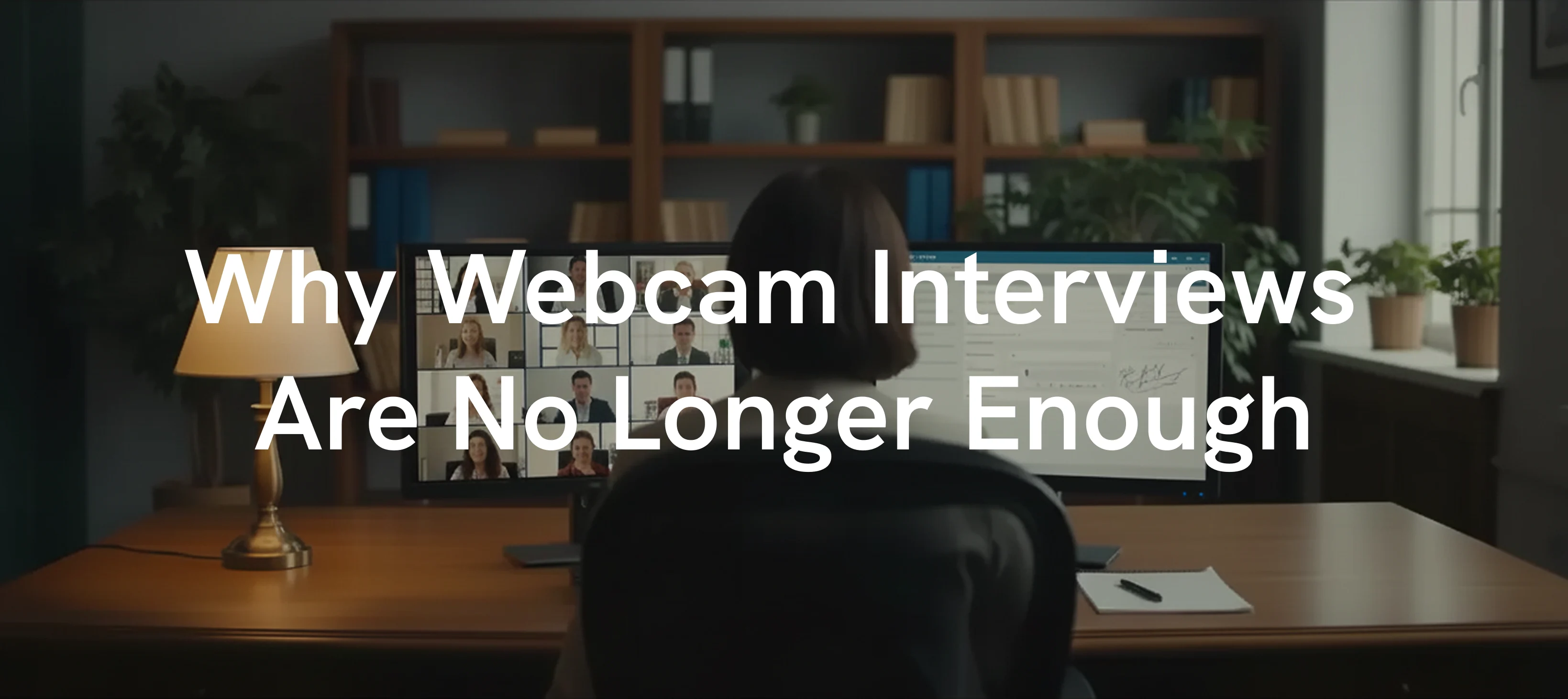 Why Webcam Only Interviews Are No Longer Enough