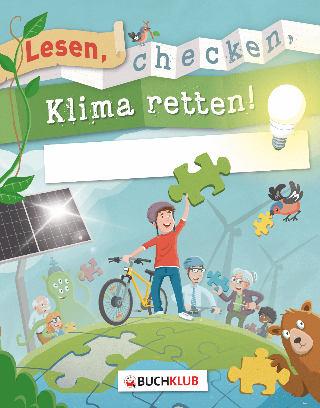 Lesen, checken, Klima retten! Cover