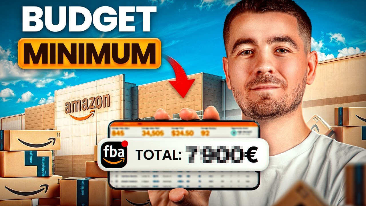 Video Youtube Oseille TV : Quel est le (vrai) budget pour se lancer sur Amazon en 2026 ?