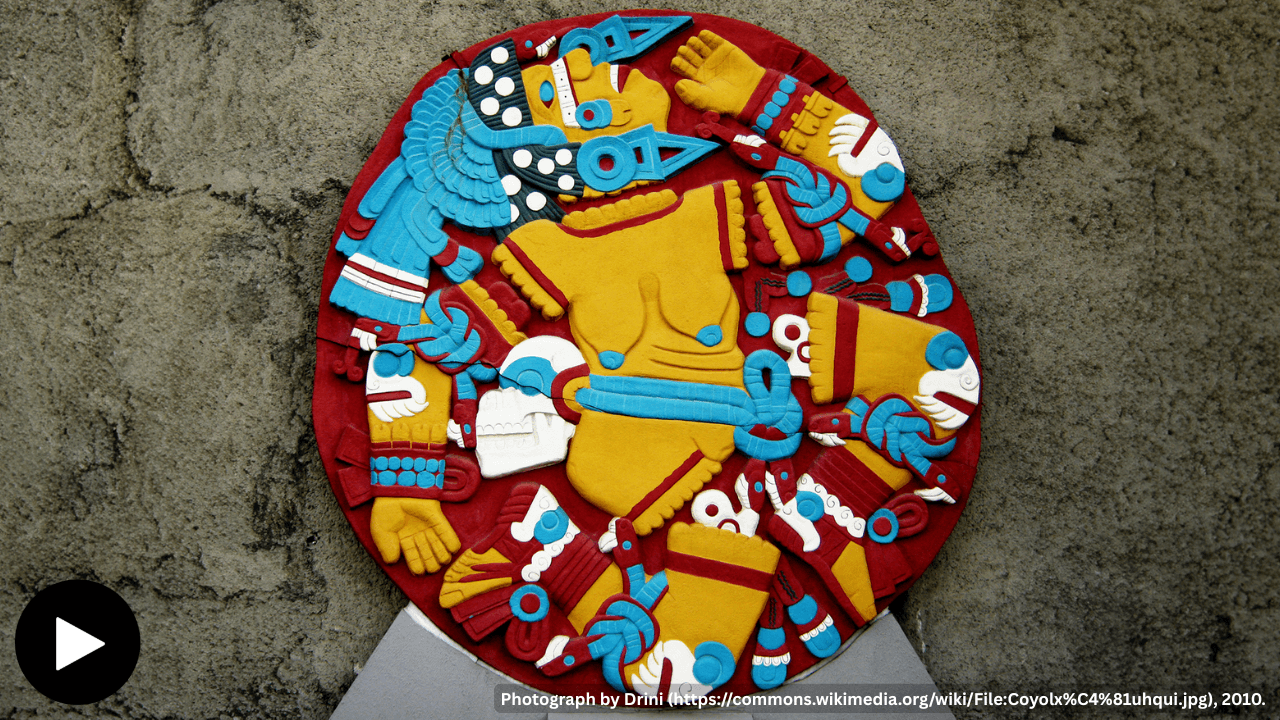Painted stone