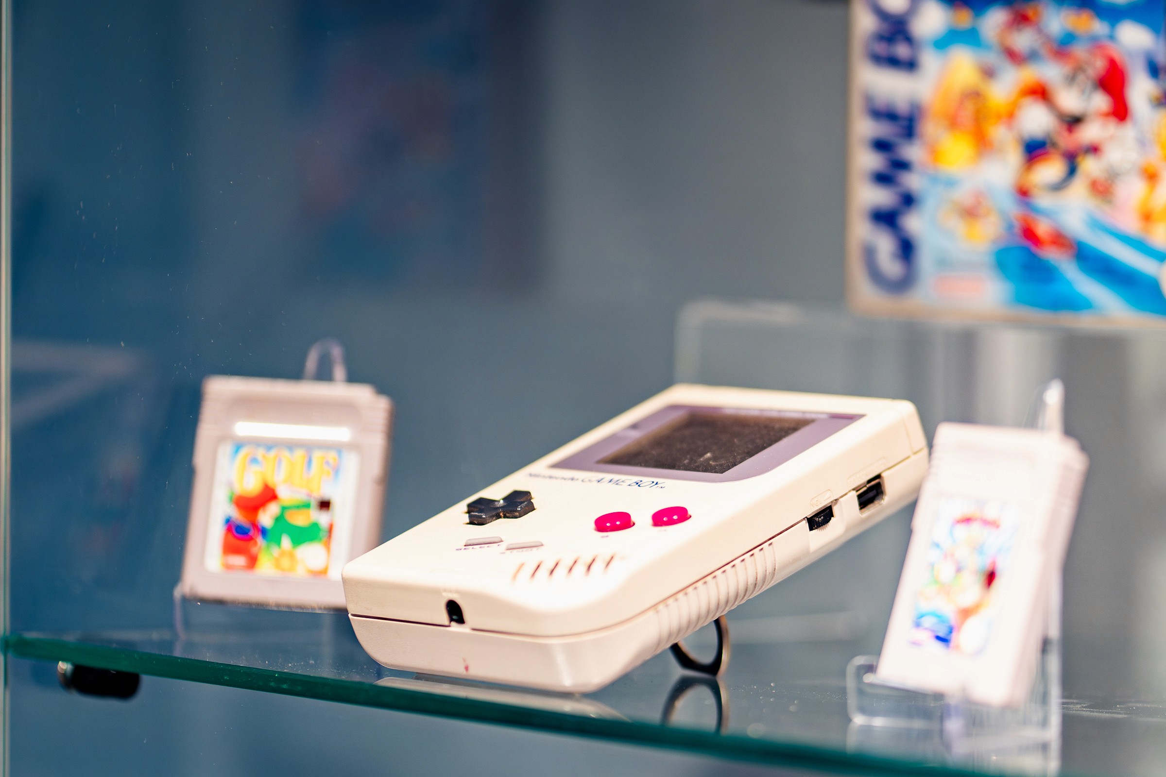 Exposition retrogaming 2 Lives gameboy