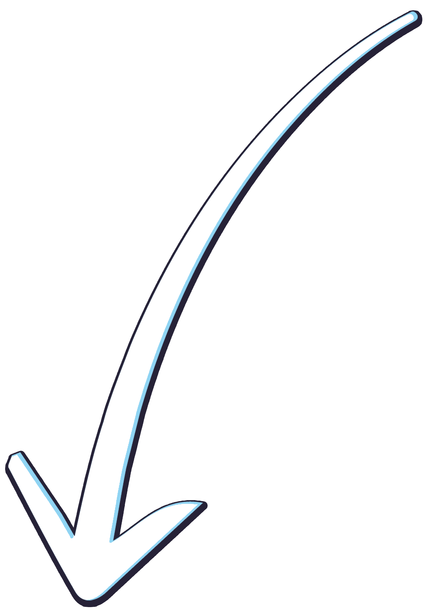 Strzałka pokazująca na smak sosu