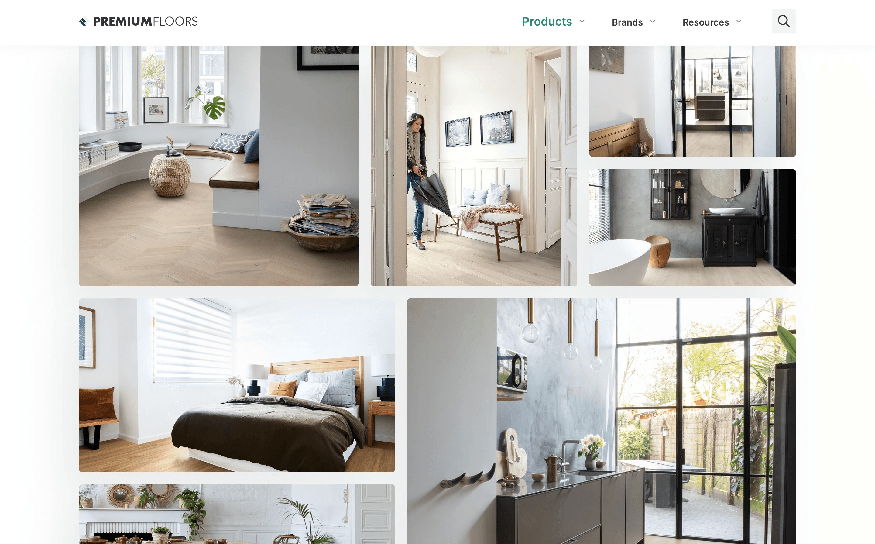 split in 4 flooring image