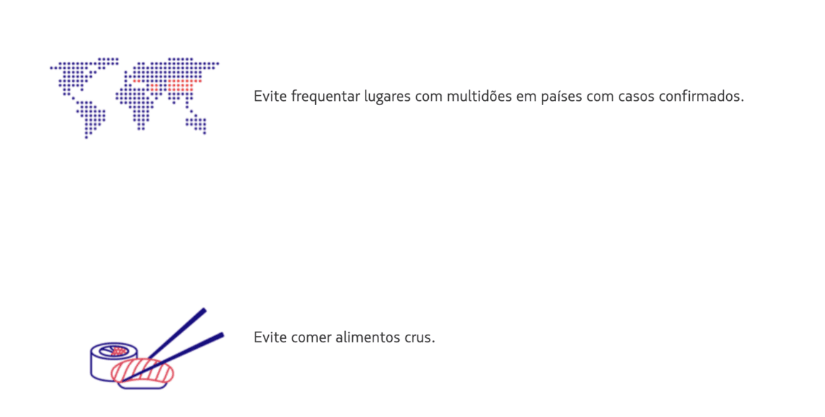 recomendações contra covid-19 em companhias aéreas