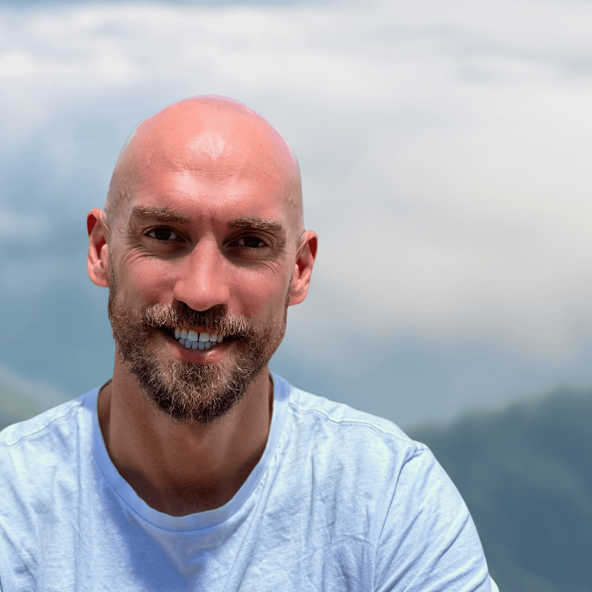 Portrait of a founder in an office.