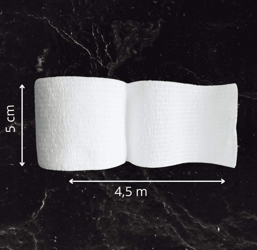 bandaż kohezyjny biały