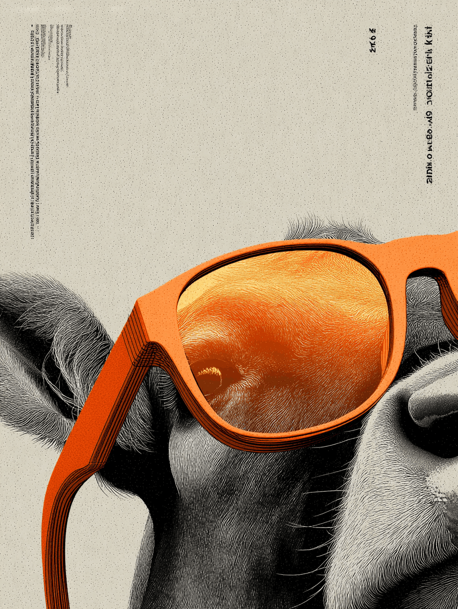 Black And White Advertising Poster In Bauhaus Sty
