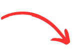 Red growth arrow pointing upwards on a grey bar chart.