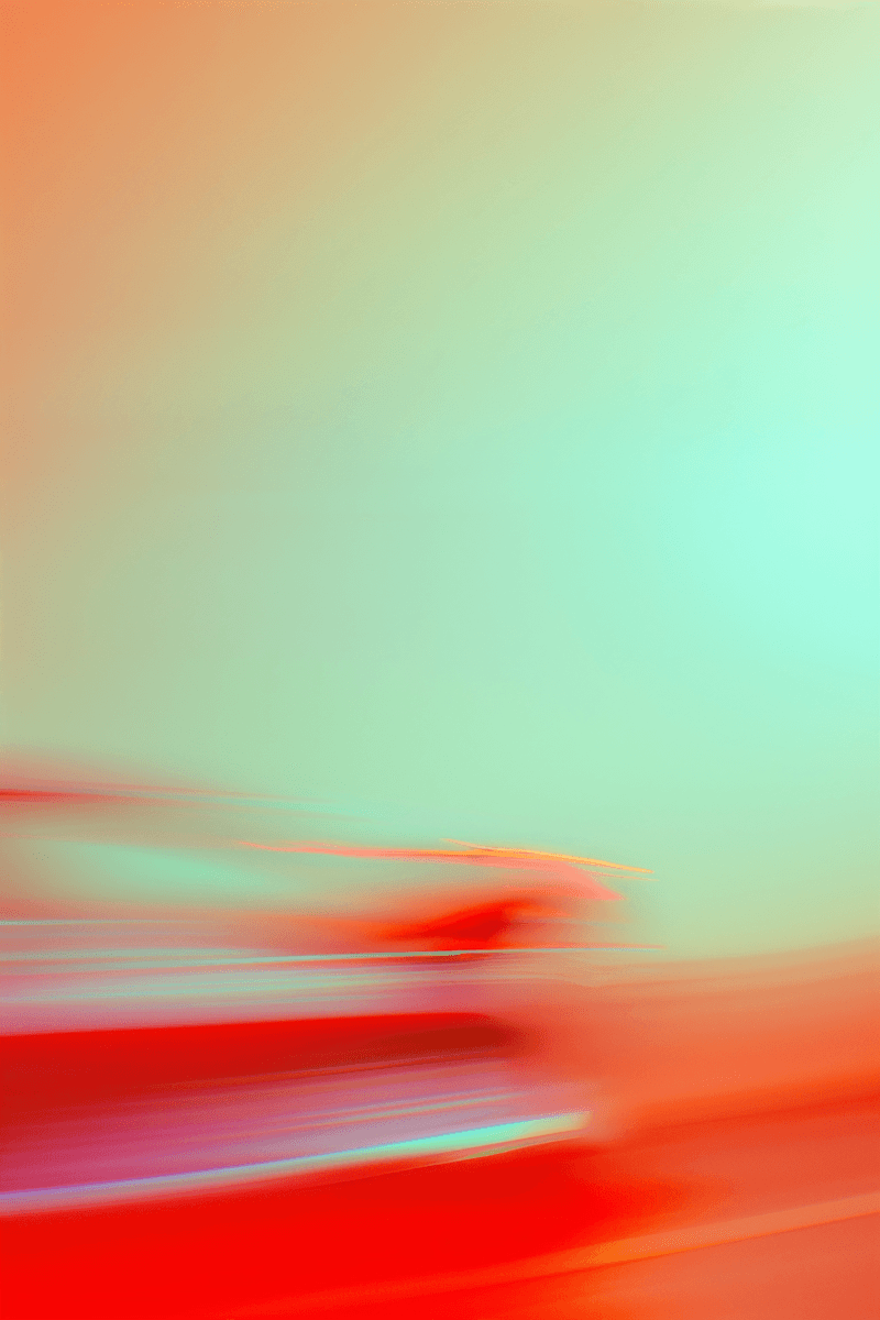 soft colorful gradient frame