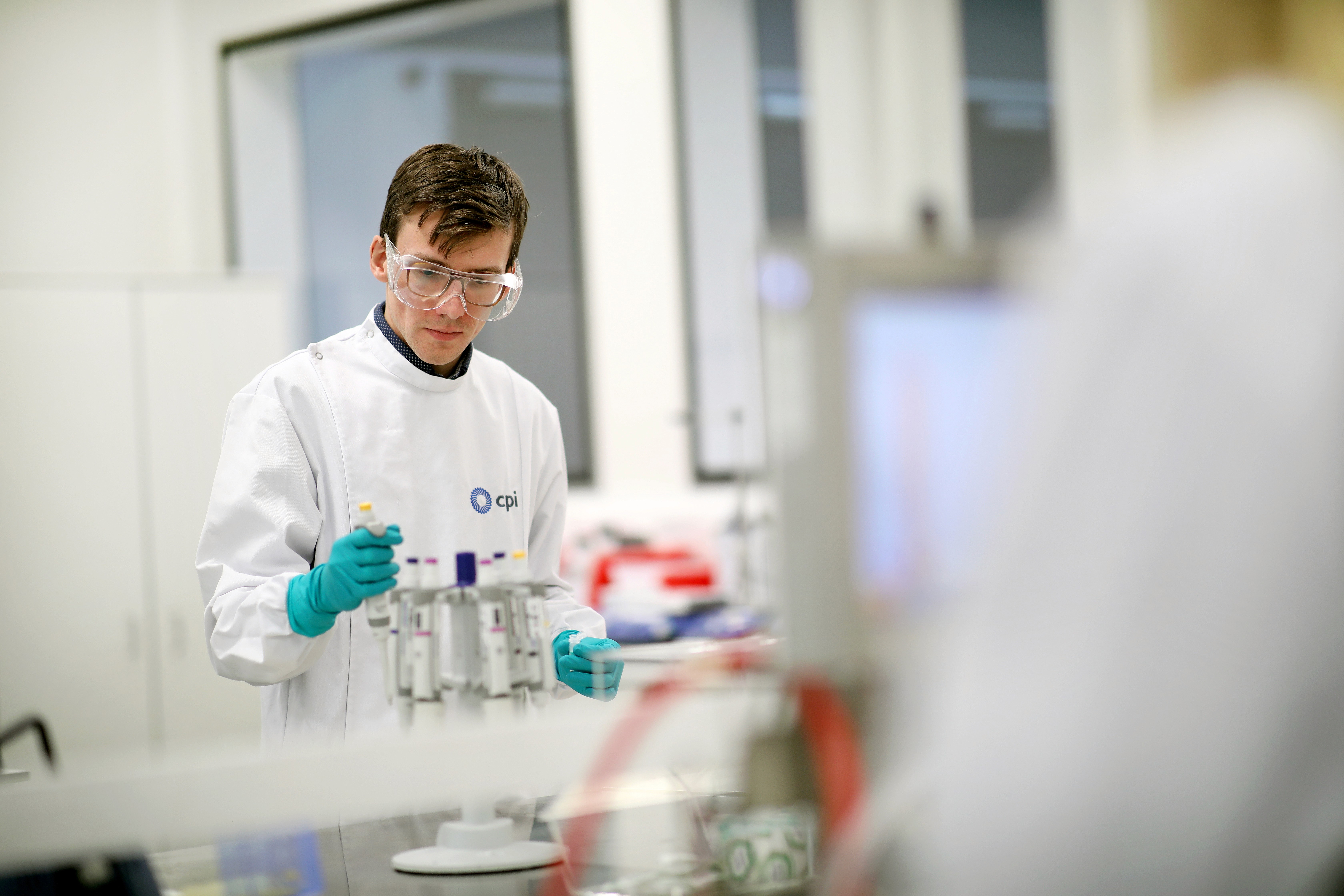 CPI scientist in a CPI facility.