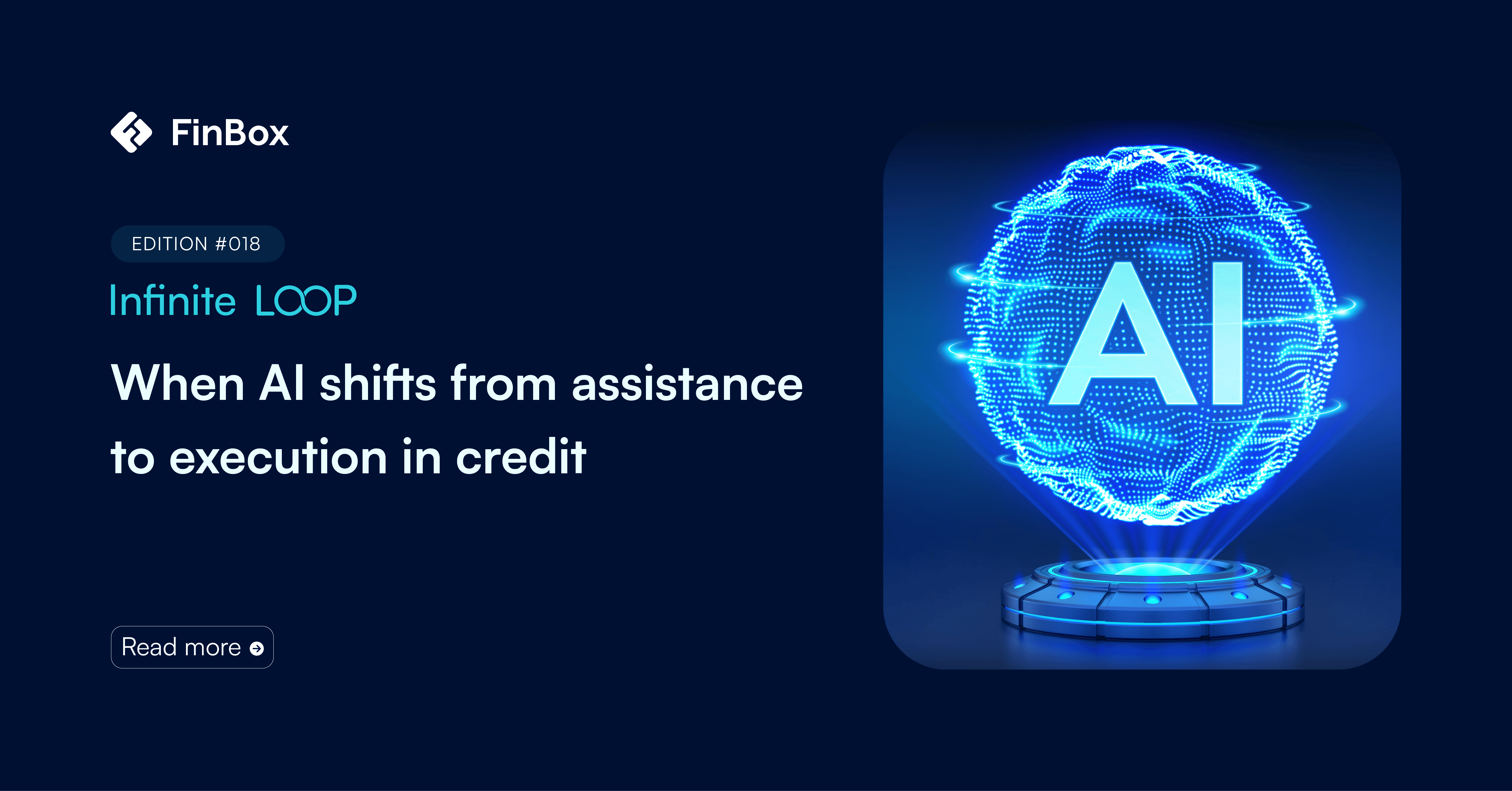 When AI shifts from assistance to execution in credit