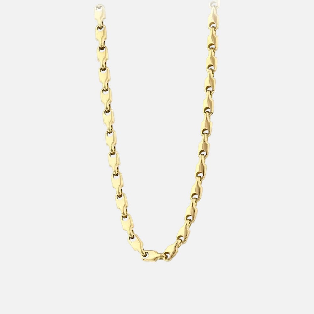 Assos Pırlanta 14 Ayar Sarı Altın Zincir Kolye 60 cm