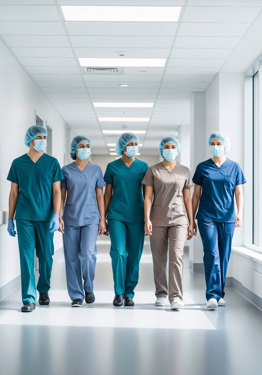 girl in blue jacket holding red and silver ring