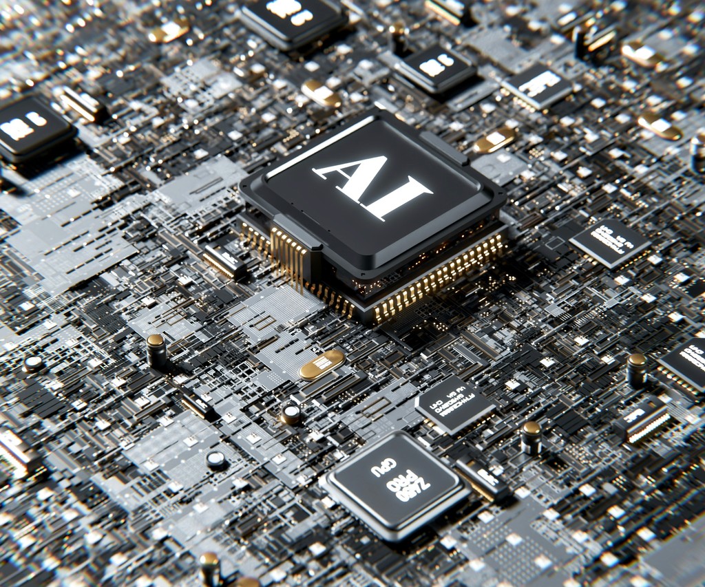 An AI computer chip.