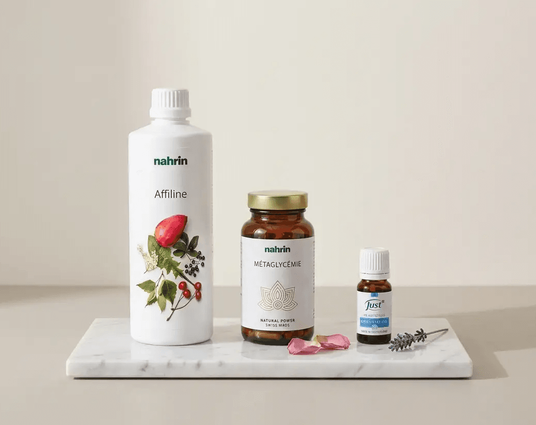 Produits naturels Just Suisse : Artichaut Bitter digestion, roll-on huiles essentielles et crème Kräuter aux plantes pour le bien-être et l’équilibre du corps