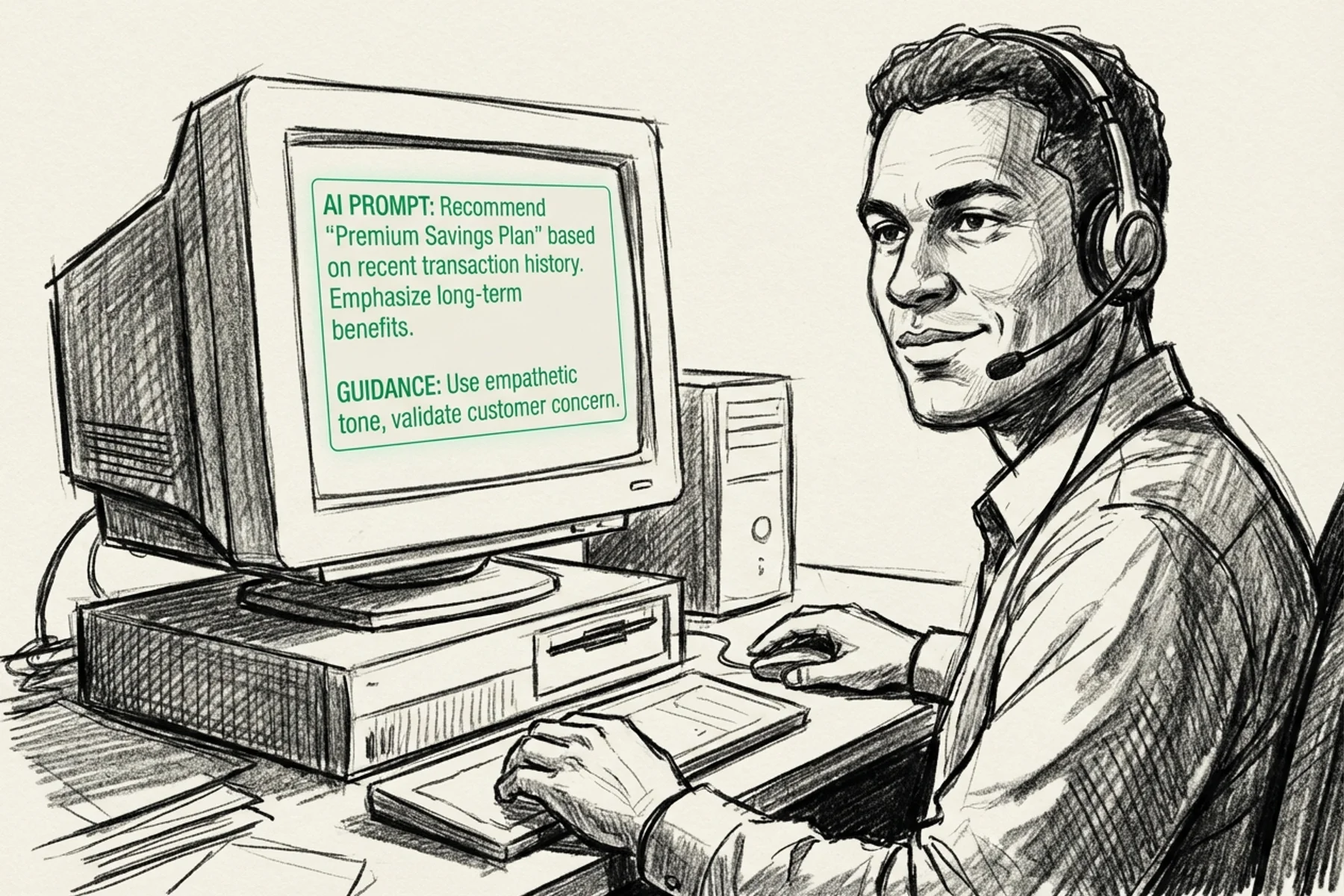 AI Real-Time Call Scripting Turned Our Offshore Agent Into a Closer | Blog Thumbnail | Tradesly AI Insights