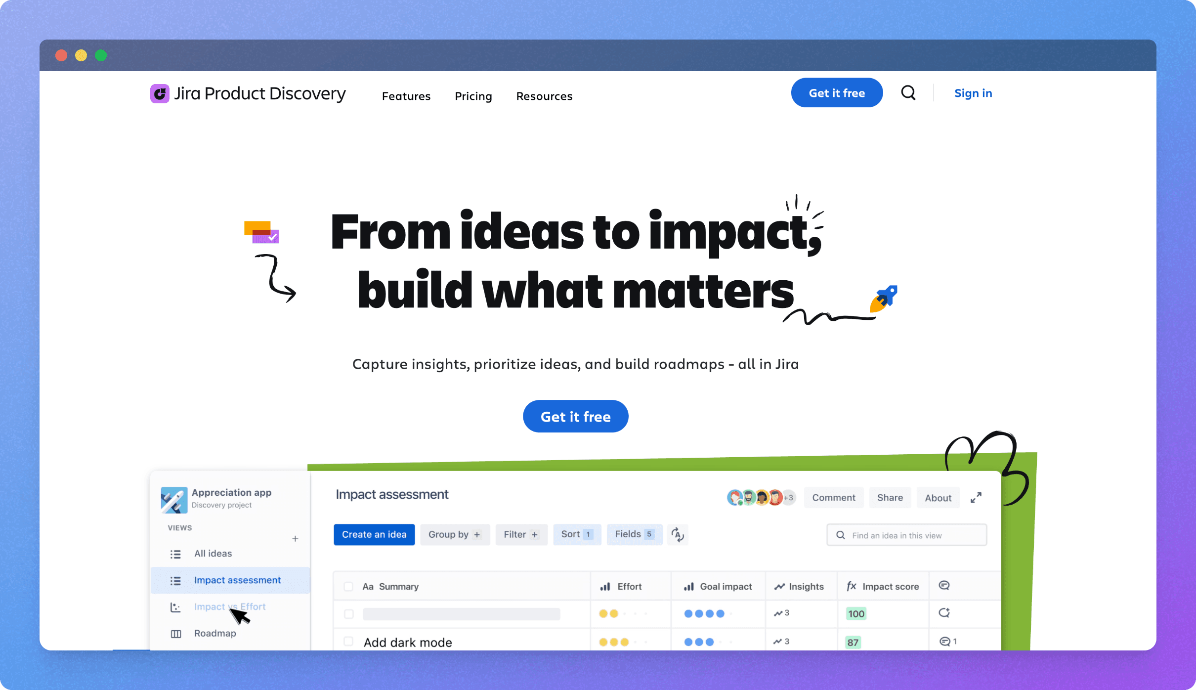jira product discovery home page
