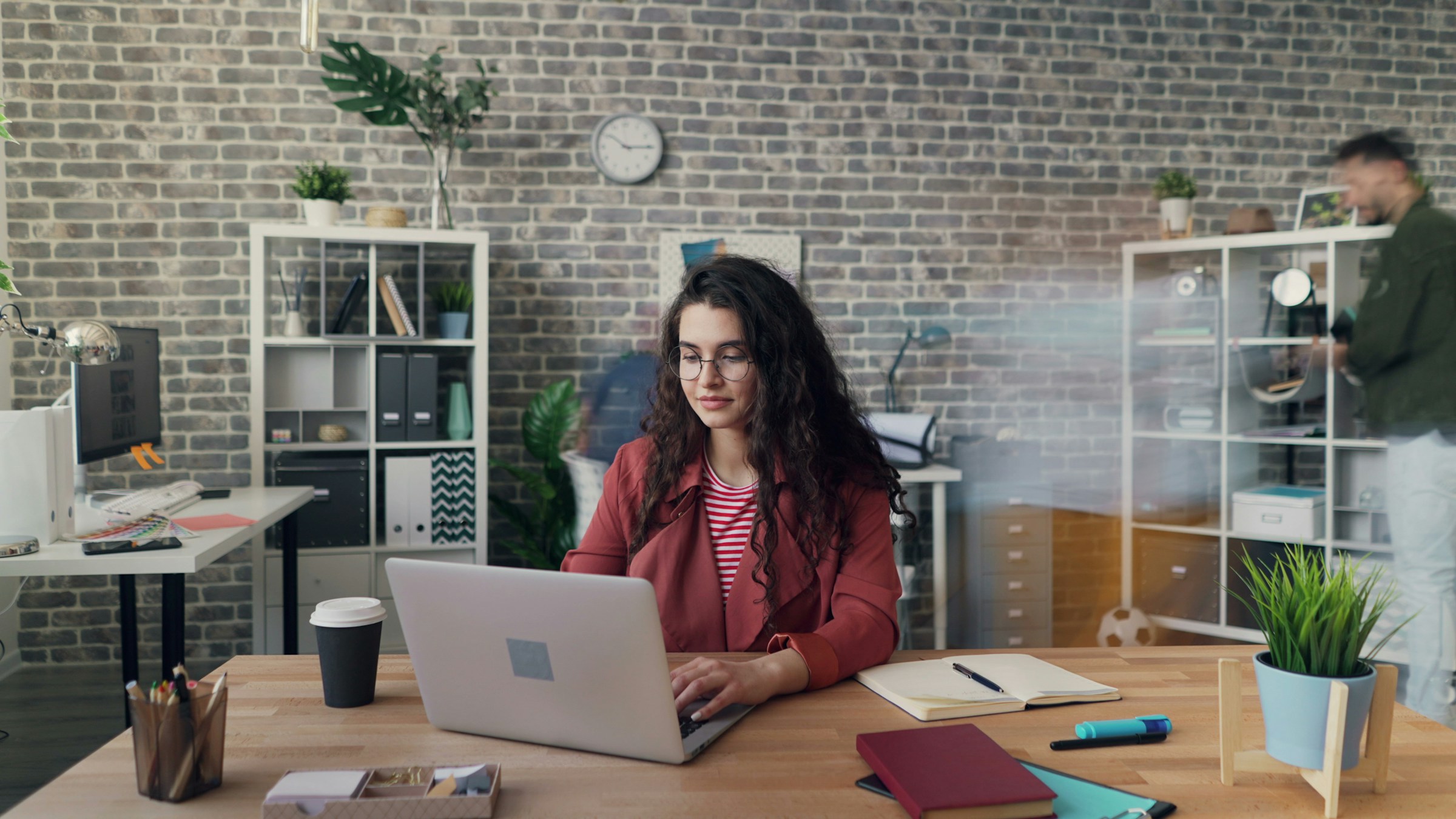 woman focused on protecting brand - Brand Protection Enforcement 