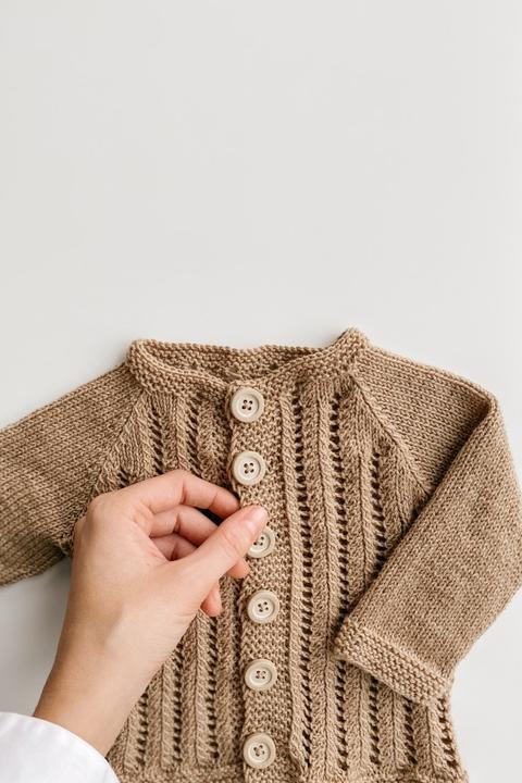 Finjakka knitting pattern by Jord Clothing