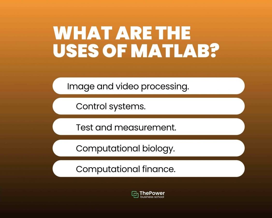 What are the uses of matlab