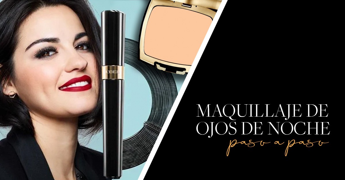 Maquillaje de ojos de noche paso a paso portada horizontal