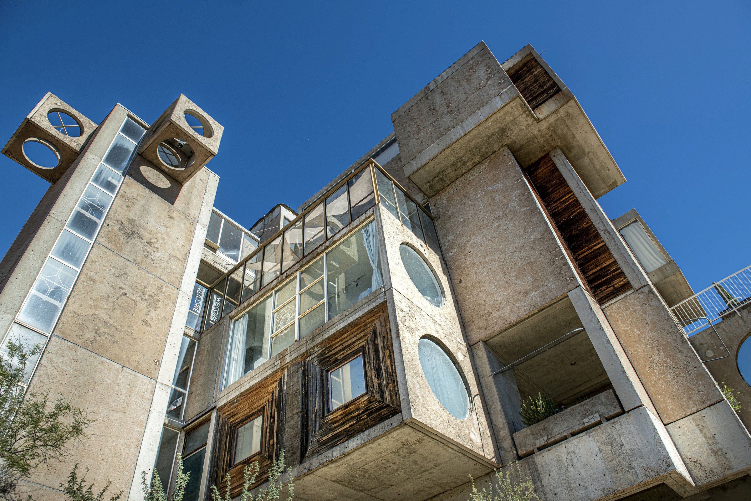 Arcosanti artist's commune in Arizona