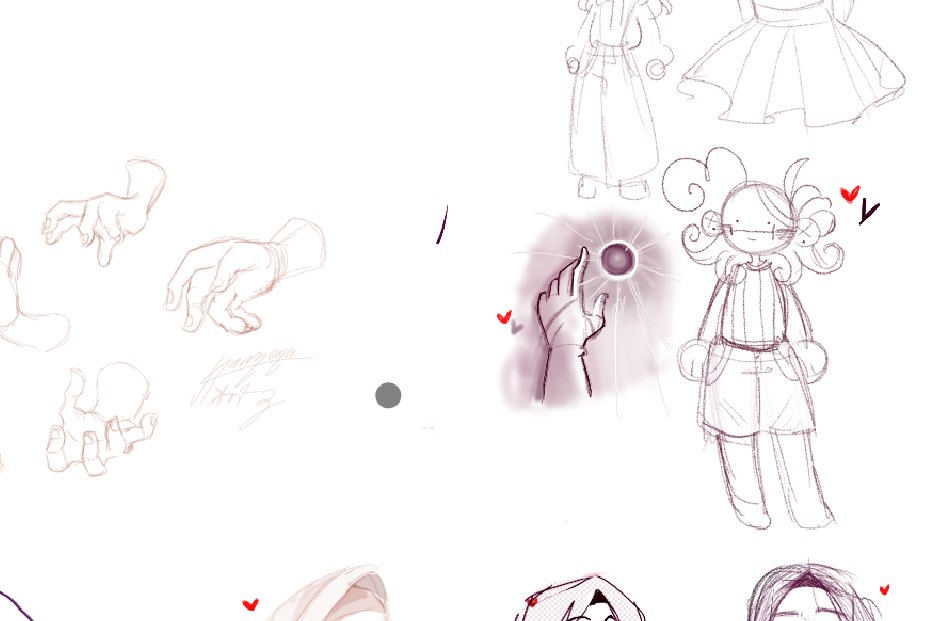 Part of the Art Jam canvas "Helllooo"