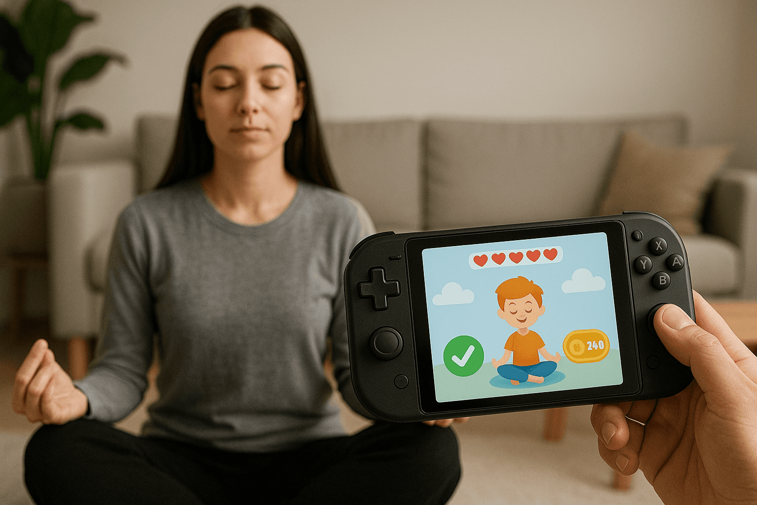 User earning meditation badge on Skolasti LMS dashboard