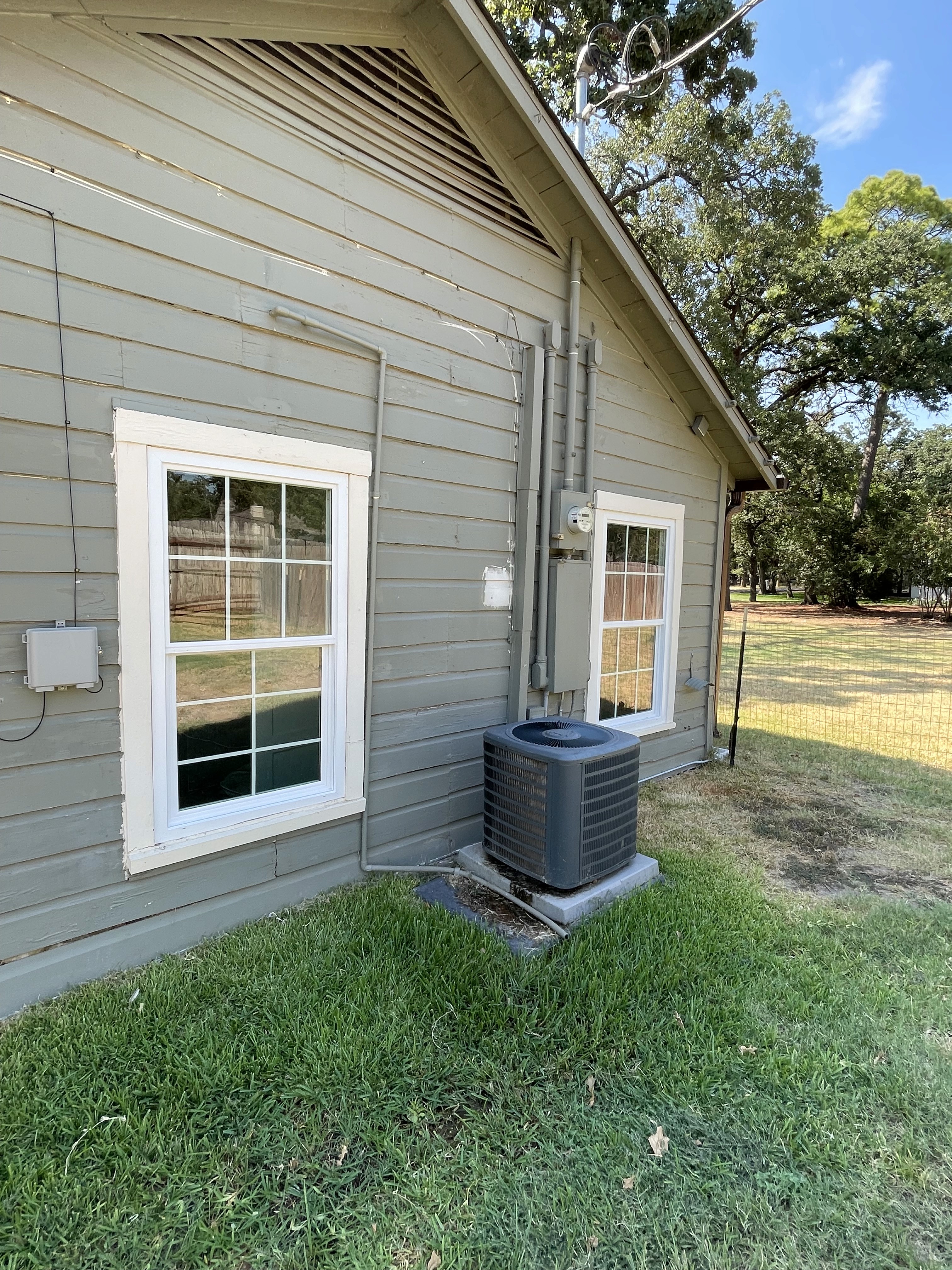 Completed window installation in Fort Worth