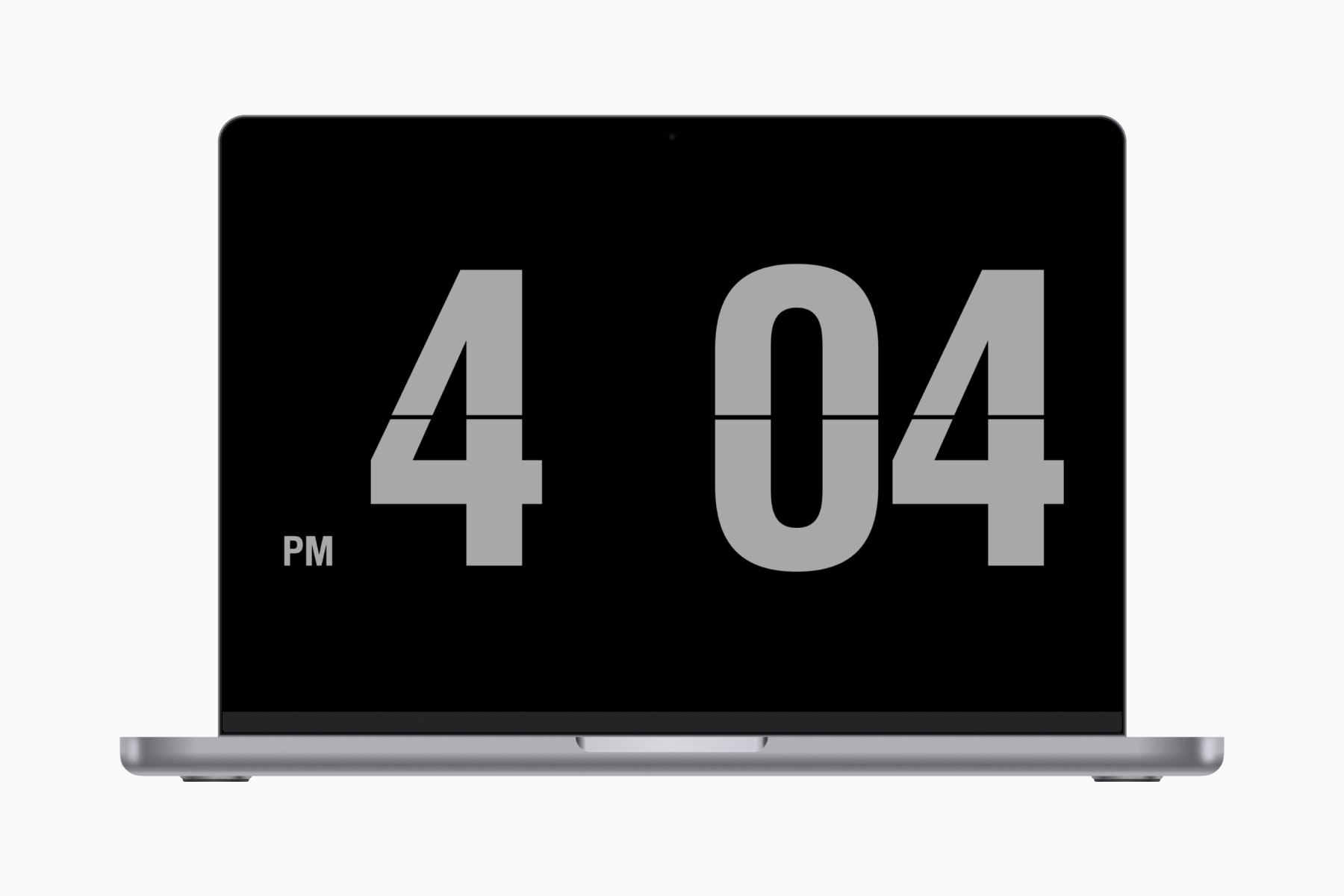 Fliqlo flip clock screensaver for MacBook