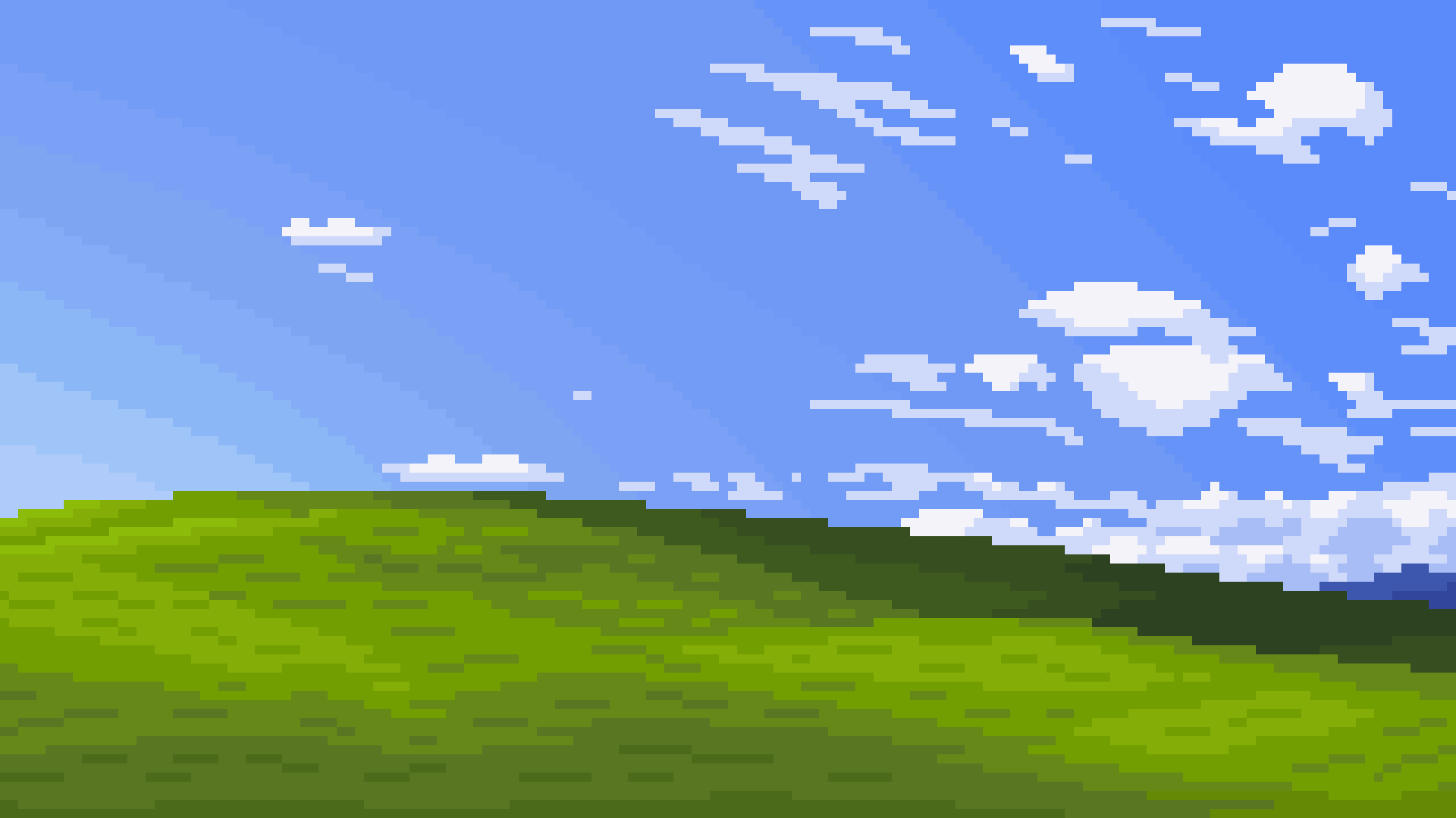 The iconic windows' screensaver, in pixel art