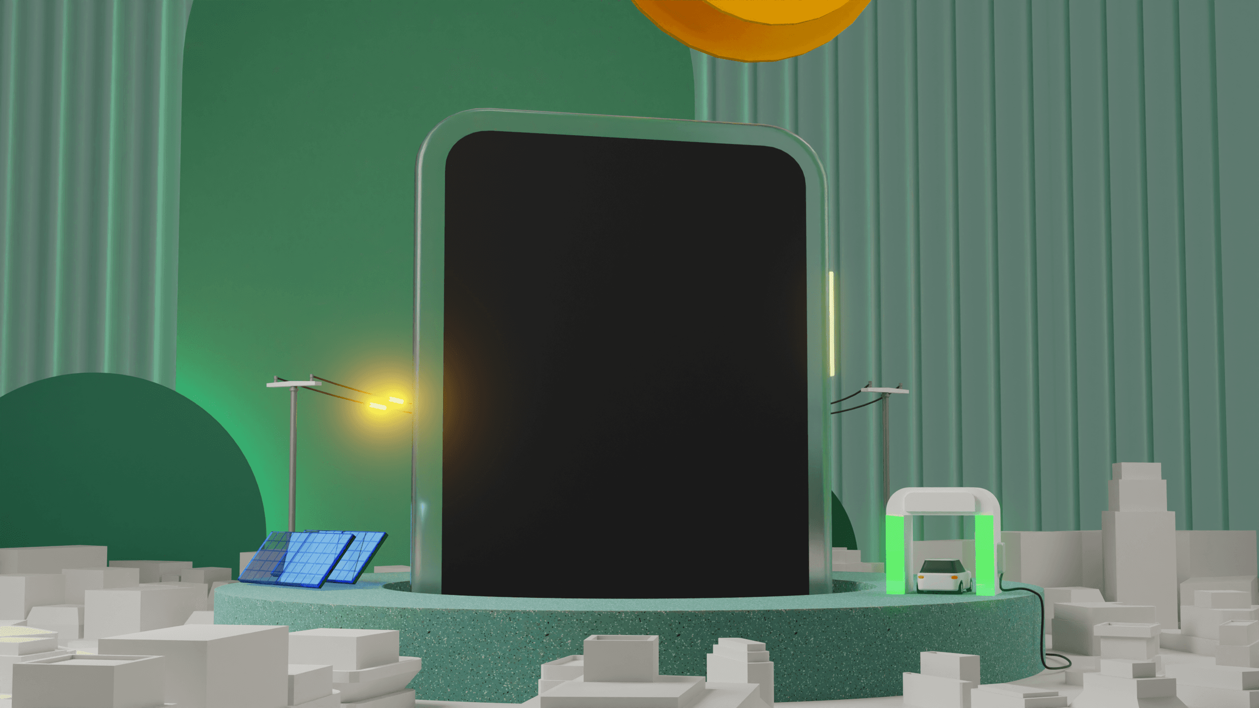 Image of 3 pixelated flat icons