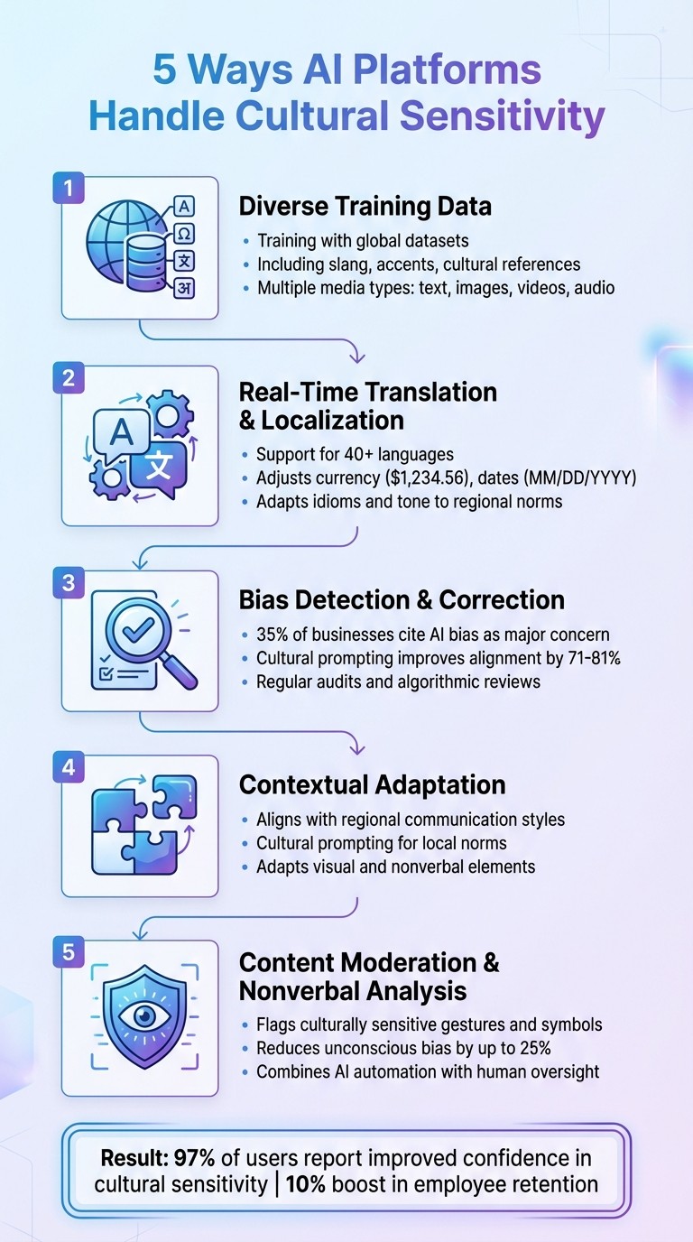 5 Ways AI Platforms Handle Cultural Sensitivity