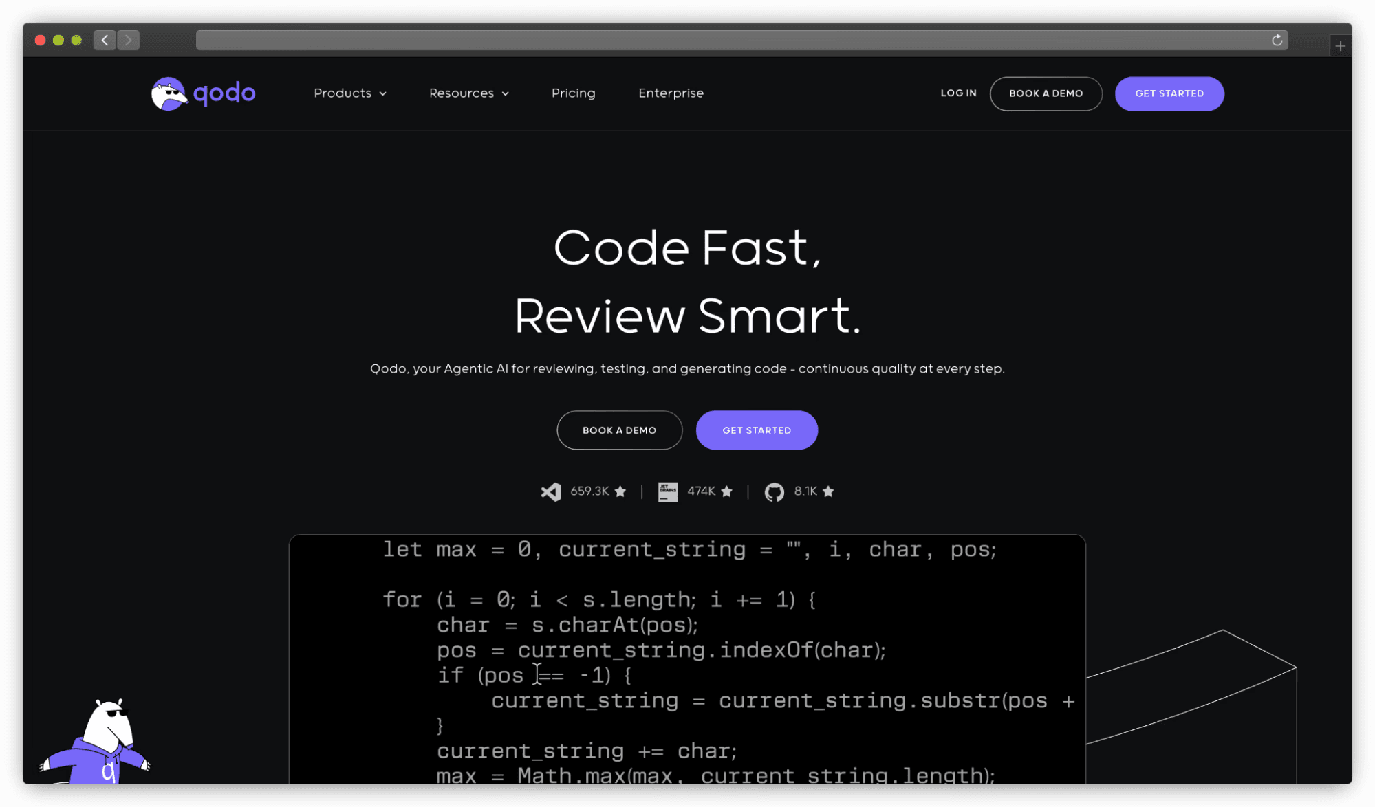 qodo code and test coverage platform